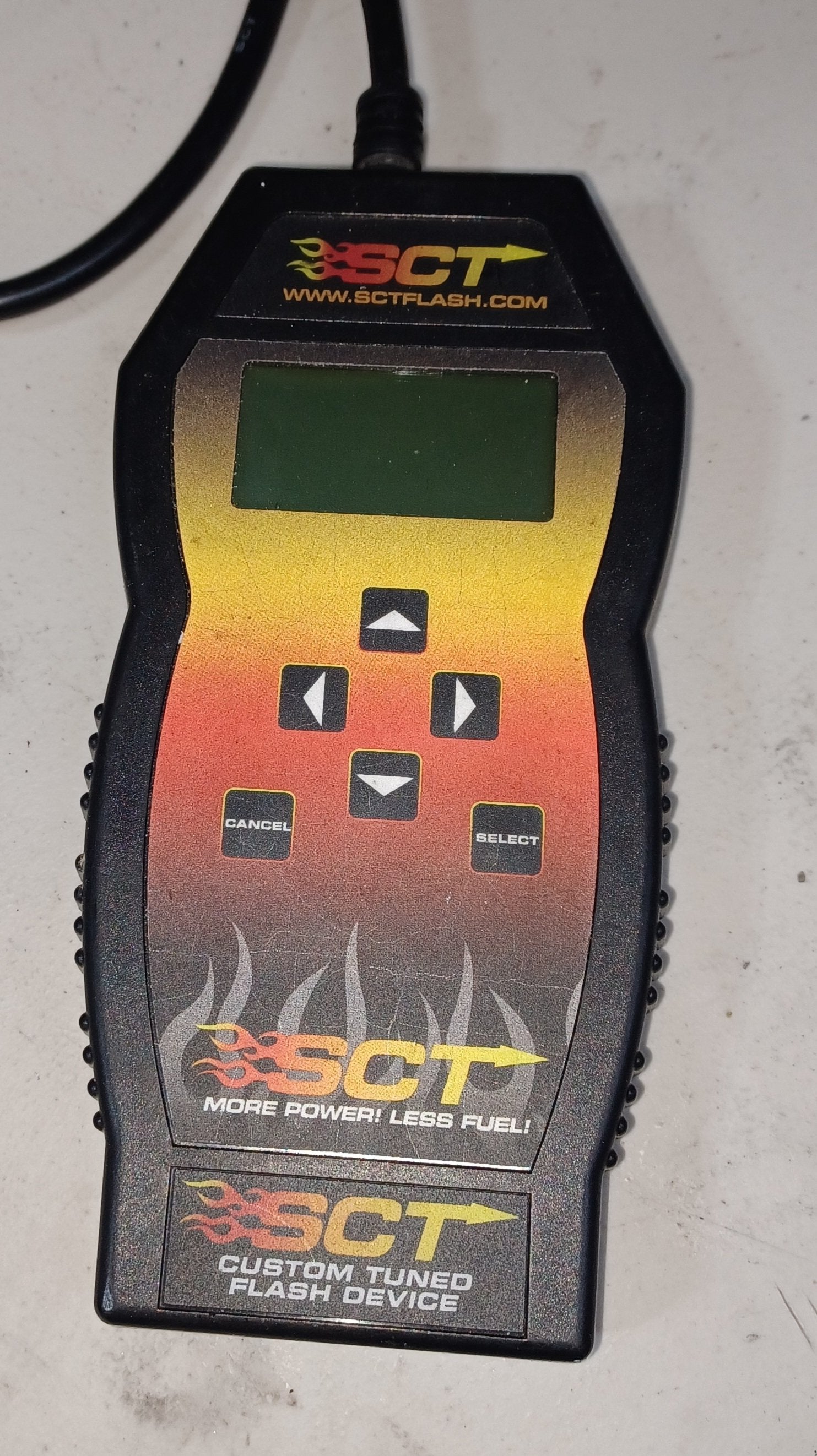 Sct programmer with sct advantage pro tuning software